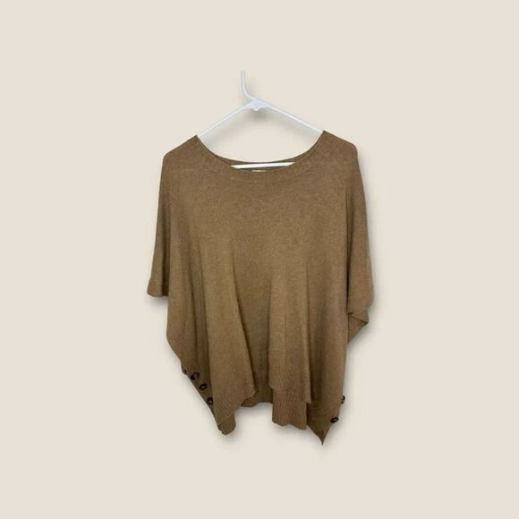 Club Monaco 100% Cashmere Poncho Sweater Size XS/Small - Picture 1 of 6